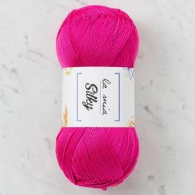 La Mia Silky 33680 L017 Fuşya El Örgü İpi