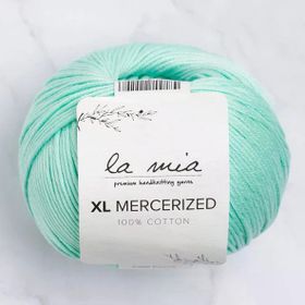 La Mia XL Mercerize 33767 137 Su Yeşili El Örgü İpi