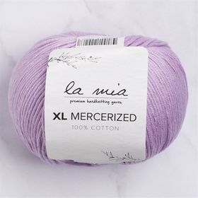 La Mia XL Mercerized 33764 53 Lila El Örgü İpi