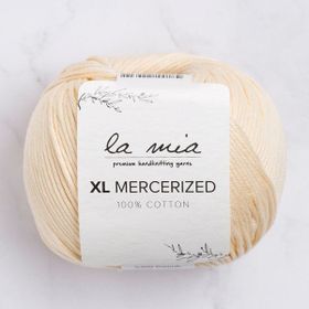 La Mia XL Mercerized 33769 174 Krem El Örgü İpi