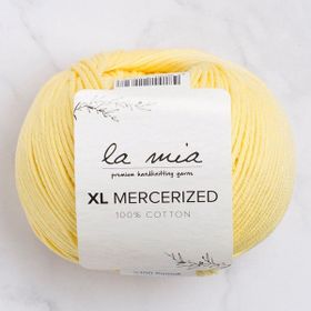 La Mia XL Mercerized 33770 177 Sarı El Örgü İpi