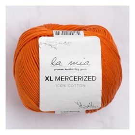 La Mia XL Mercerized 33772 194 Turuncu El Örgü İpi