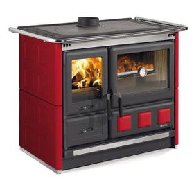 La Nordica 3003720 Rosa XXL 16 Mailoica Kırmızı Döküm Kuzine Soba