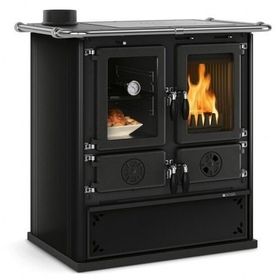 La Nordica 3003930 Rosetta Sinistra 16 Steel Antrasit Döküm Kuzine Soba
