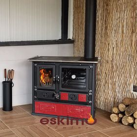 La Nordica 7015200 Rosa 5.0 Kırmızı Kuzine Soba