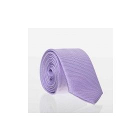 La Pescara DDK-17 Lila Slim Fit Düz Renk Dokuma Kravat