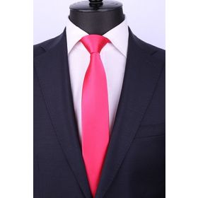 La Pescara SK5305 Fuşya Saten Slim Kravat