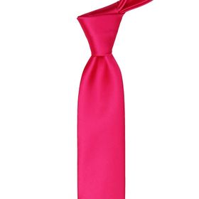 La Pescara SK5305 Fuşya Saten Slim Kravat