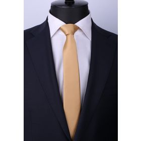 La Pescara SK5314 Gold Saten Slim Kravat
