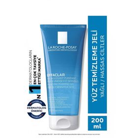 La Roche-Posay 200 ml Gel Mouss Effaclar Yağlı Ve Hassas Ciltler İçin Temizleyici Jel