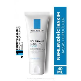 La Roche-Posay 40 ml Toleriane Sensitive Riche Kuru ve Hassas Ciltler İçin Yatıştıran Nemlendirici