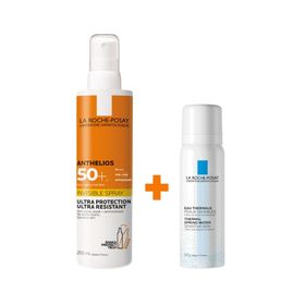 La Roche-Posay Anthelios 200 Ml Görünmez Sprey + 50 Ml Termal Su