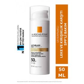 La Roche Posay Anthelios Age Correct 50 ml Spf50+ Leke ve Kırışıklık Karşıtı Renkli Güneş Kremi