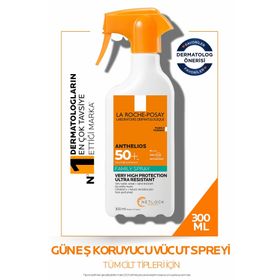 La Roche-Posay Anthelios Family SPF+50 300 ml Tüm Cilt Tipleri İçin Vücut Güneş Kremi