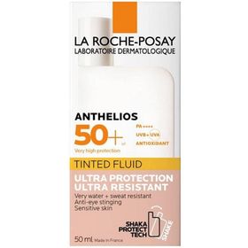 La Roche Posay Anthelios Invisible Fluid Spf 50+ Tinted Renkli 50 Ml Güneş Koruyucu Yüz Kremi