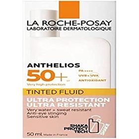 La Roche Posay Anthelios Invisible Fluid Spf 50+ Tinted Renkli 50 Ml Güneş Koruyucu Yüz Kremi