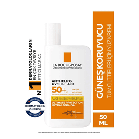 La Roche-Posay Anthelios Invisible Spray Spf 50+ 200 ml + Anthelios Uvmune400 Invisible Fluid Spf 50+ 50 ml Güneş Koruyucu Bakım Seti