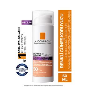 La Roche-Posay Anthelios Pigment Correct SPF50+ Medium 50 ml Güneş Kremi