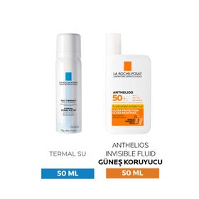 La Roche-Posay Anthelios Shaka Fluid SPF50+ 50 ml Yüz Güneş Kremi+50 ml Termal Su