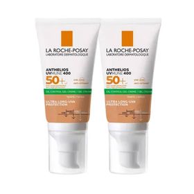 La Roche-Posay Anthelios Uvmune 400 SPF50+ 2x50 ml Oil Control Renkli Güneş Kremi