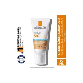 La Roche-Posay Anthelios Uvmune SPF50+ Hassas Kuru Ciltler 50 ml Nemlendirici Yüz Güneş Kremi