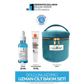 La Roche-Posay Dolgunlaştırıcı Hyalu B5 30 ml Serum+Age Correct 15 ml Güneş Kremi
