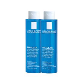 La Roche-Posay Effaclar 2x200 ml Yağlı ve Sivilceye Eğilim Gösteren Ciltler için Sıkılaştırıcı Tonik