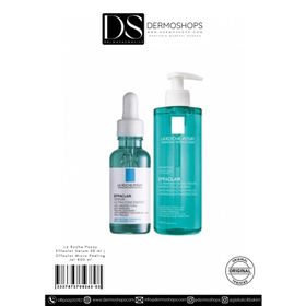 La Roche-Posay Effaclar 30 ml Serum+Effaclar 400 ml Micro Peeling Jel