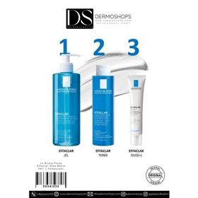 La Roche-Posay Effaclar Duo Krem+Effaclar 400 ml Jel+Effaclar Tonik Set