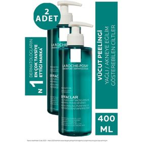 La Roche-Posay Effaclar Micro Peeling 2x400 ml Yüz Temizleme Jeli