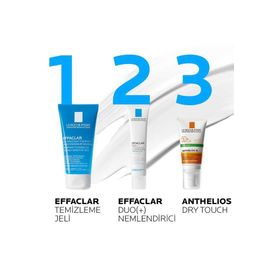 La Roche-Posay Effaclar Yağlı Akneli Ciltler İçin 200 ml Jel