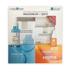 La Roche-Posay Hyalu B5 Serum + Pura Vitamin C 10 ml Serum Set