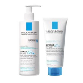 La Roche-Posay Lipikar Syndet Ap+ 100 ml + Lipikar Baume AP+M 400 ml İkili Kofre