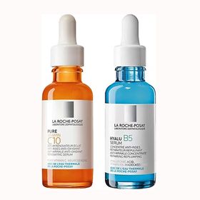 La Roche-Posay Pure C10 30 ml Serum + Hyalu B5 30 ml Serum
