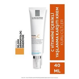 La Roche-Posay Saf C Vitaminli 40 ml Yaşlanma Karşıtı Krem
