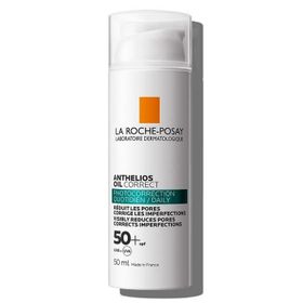 La Roche-Posay SPF50+ Anthelios Oil Correct Yağlı ve Düzensiz Ciltler İçin 50 ml Güneş Kremi