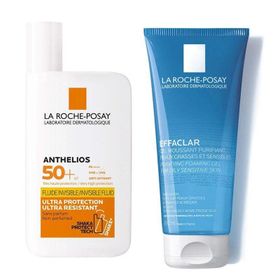 La Roche-Posay Yağlı Ciltler İçin Bakım ve Yüksek Güneş Koruma Seti