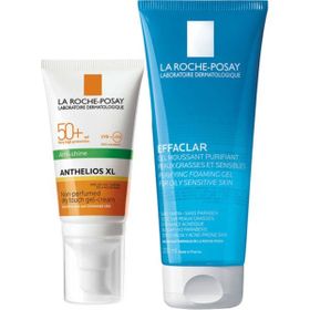 La Roche Posay Yağlı Ciltler için Parlama Karşıtı Koruma Seti