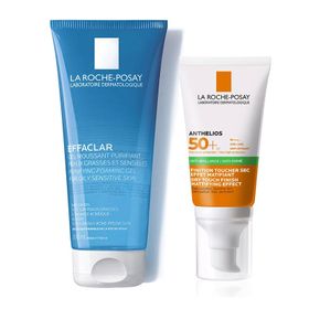 La Roche Posay Yağlı Ciltler için Parlama Karşıtı Koruma Seti