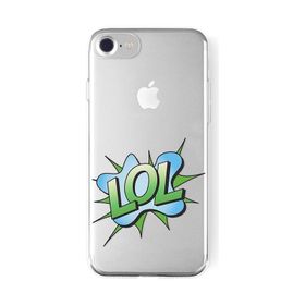 La Vie iPhone 7/8 LOL Silikon Arka Kapak Şeffaf Kılıf