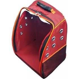 La Vista Fashion 32-26-40 cm Kırmızı Küçük Köpek Sırt Taşıma Çantası
