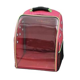 La Vista Fashion 32-26-40 cm Pembe Küçük Köpek Sırt Taşıma Çantası