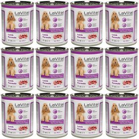 La Vital 12x400 gr Puppy Kuzulu Bağışıklık Sistemi Destekleyici Yavru Köpek Konservesi