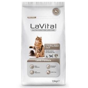 La Vital 1,5 kg Kuzulu Kısırlaştırılmış Yetişkin Kuru Kedi Maması