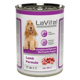 La Vital 400 gr Puppy Kuzulu Destekleyici Yavru Köpek Konservesi