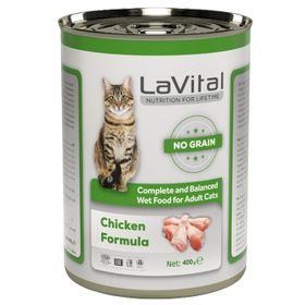 La Vital 400 gr Tahılsız Tavuk Etli Yetişkin Kedi Konservesi