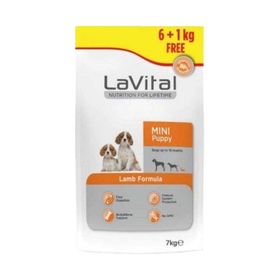 La Vital 6+1 kg Mini Puppy Küçük Irk Kuzulu Yavru Köpek Maması
