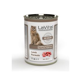 La Vital Adult Tahılsız Ezme Kuzu Etli 400 gr Yetişkin Yaş Kedi Maması