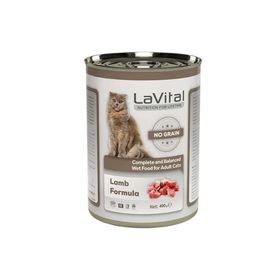 La Vital Adult Tahılsız Ezme Kuzu Etli 400 gr Yetişkin Yaş Kedi Maması