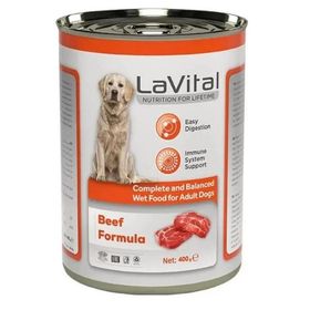 La Vital Biftekli 400 gr Yetişkin Köpek Konservesi